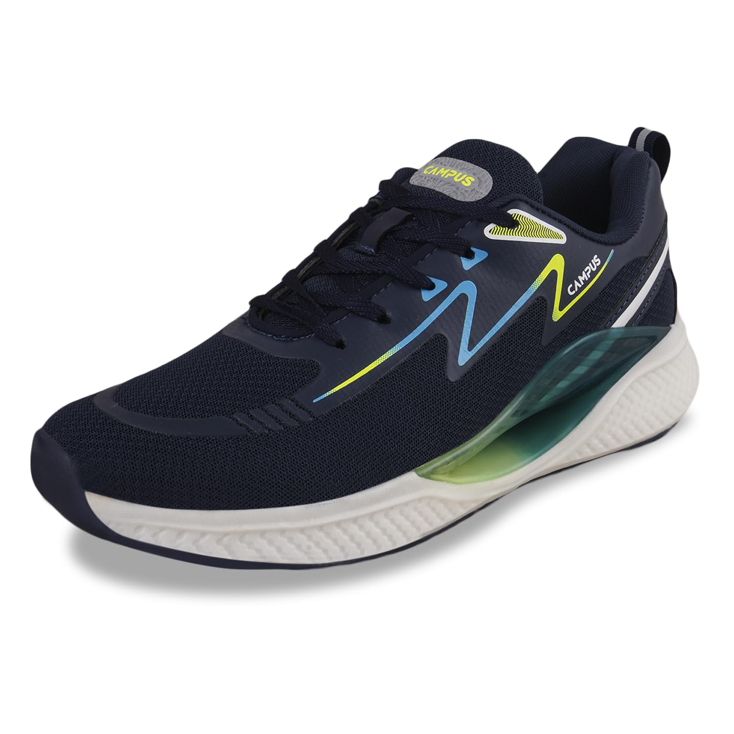 Campus Mens BRIO Navy/F.GRN Running Shoes - 8UK/India 22G-1124 (B0CGRPFSND) Amazon Price History, Amazon Price Tracker