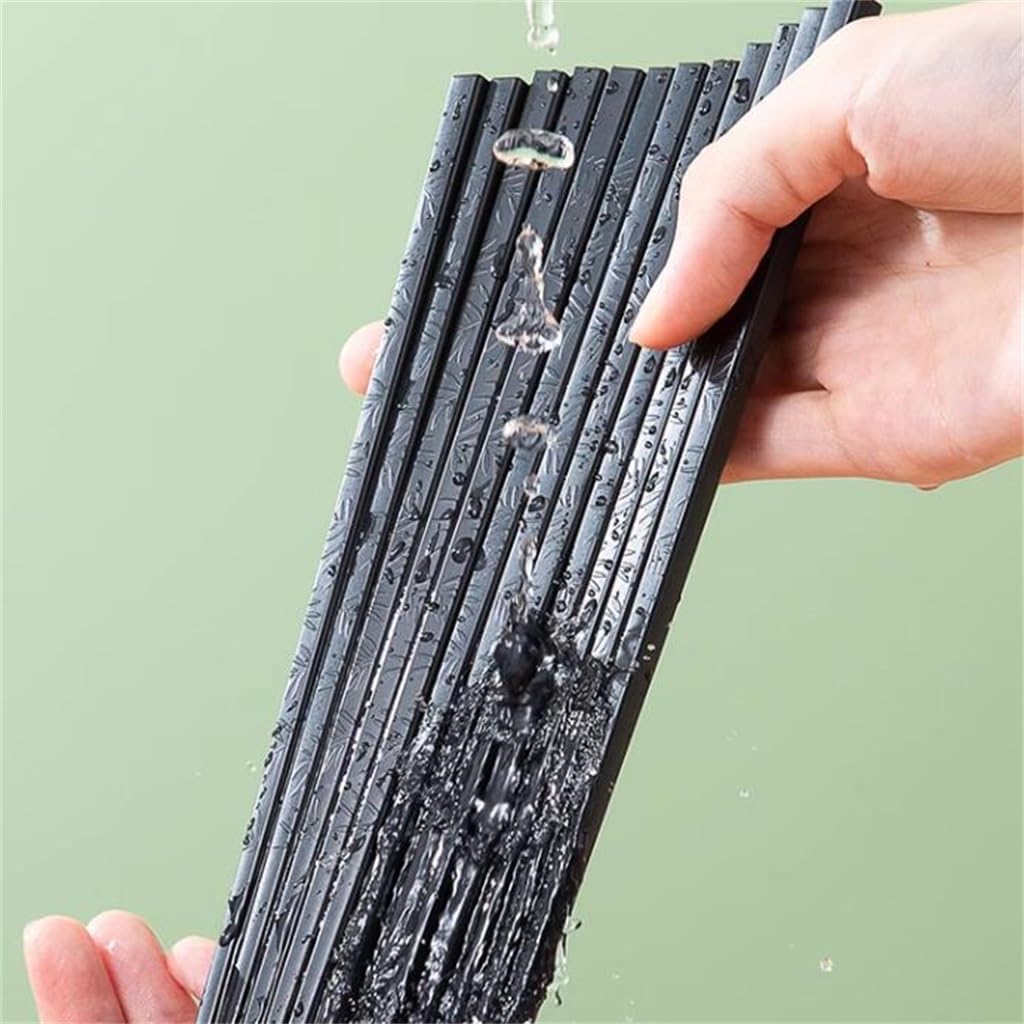 Comssed Alloy Chopsticks Chinese Household High Temperature Anti-skid Commercial Use