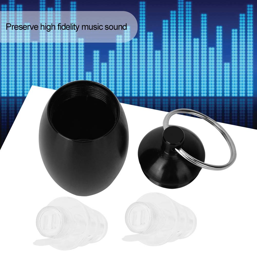 Minuendo - Tappi acustici ad alta fedeltà | Protezione dell'udito per musicisti | Tappi per le orecchie regolabili con attenuazione dB | Made in Norway