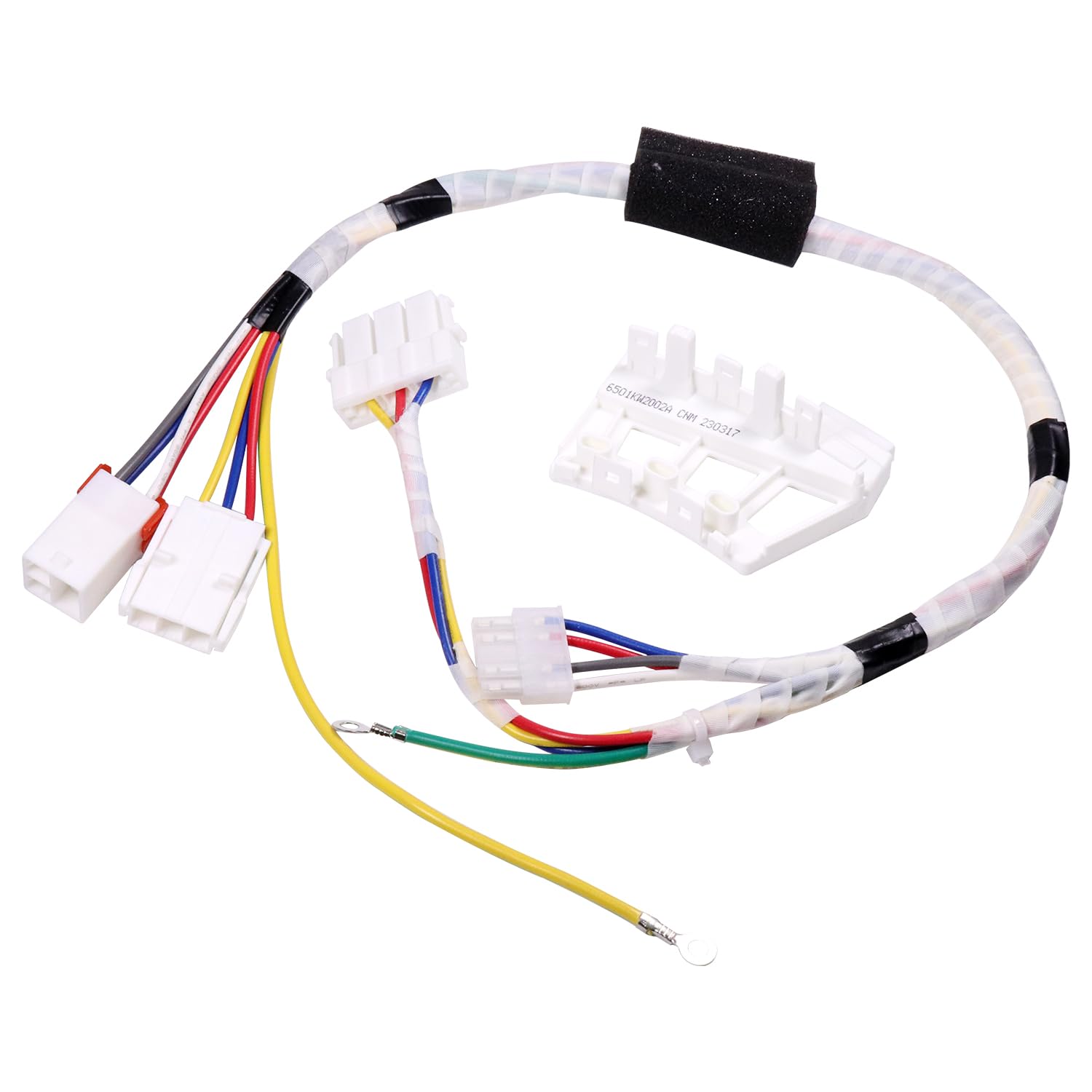 Washing Machine Multi-Wire Motor Harness for Kenmore for Lifes Good for LG Washer Wire Harness Replace 6877ER1016F + 6501KW2002A Washer Rotor Position Sensor Assembly (6877ER1016F+6501KW2002A)
