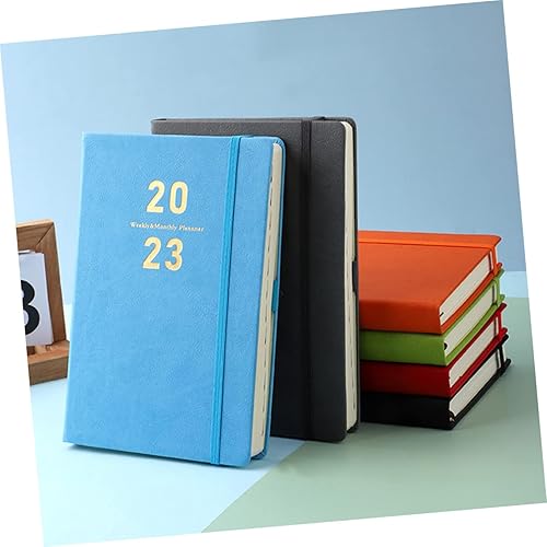 Miniatura 3 de Planificador académico, bloc de notas para estudiantes, práctico cuaderno diario para oficina, escuela, diseño portátil ligero para una fácil