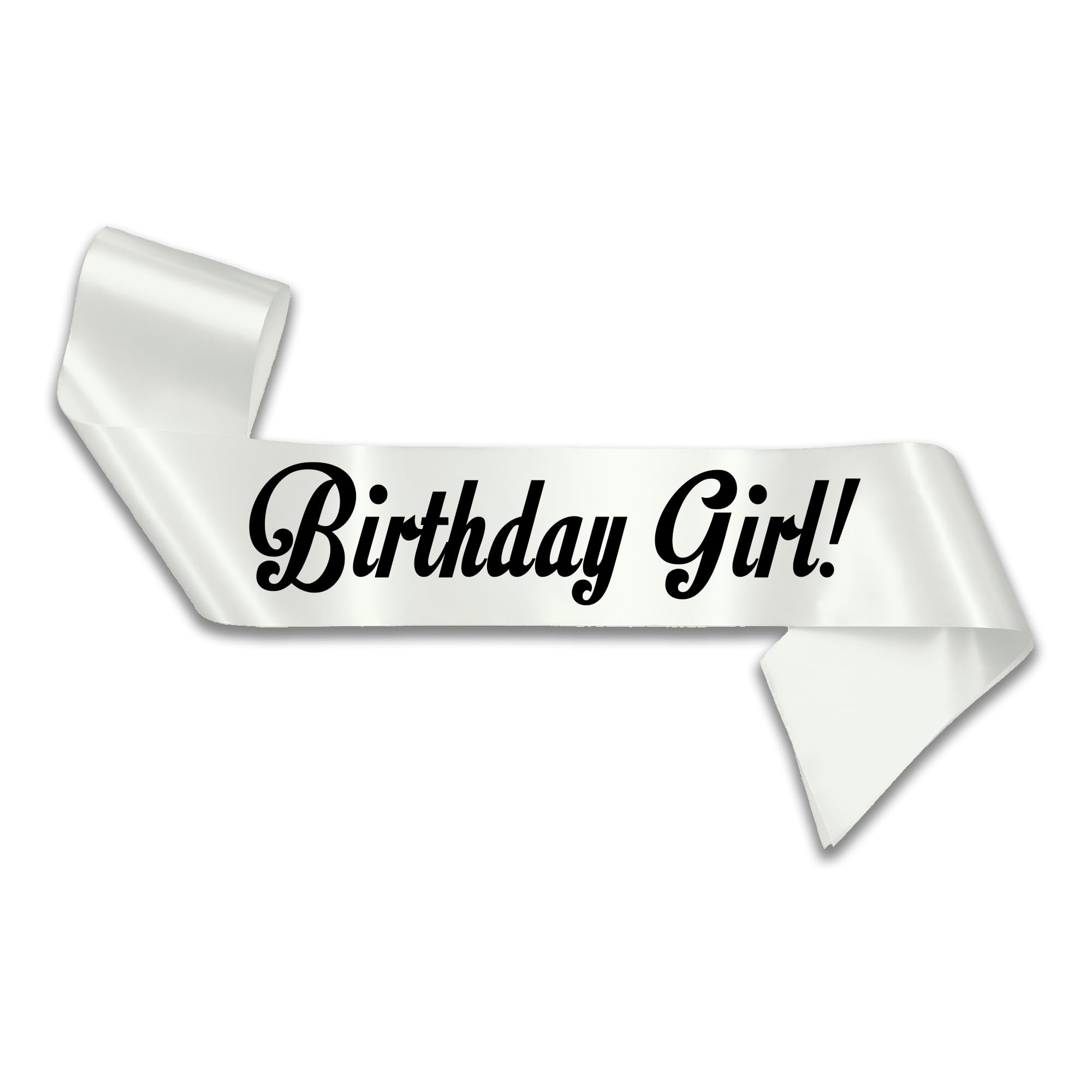 My Pretty Little Gifts Birthday Girl Sash 16th 18th 21st 30th 40th 50th 60th — image 1