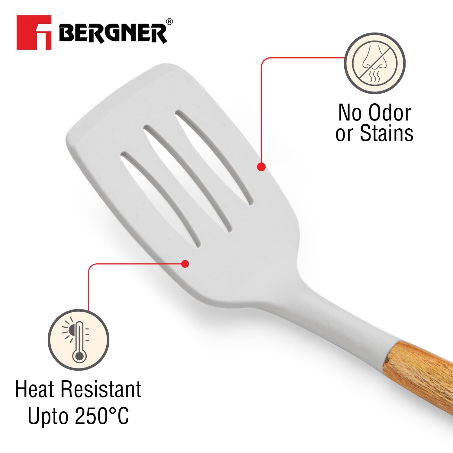 Bergner Silicone Turner - Flip Fish & Pancakes -7