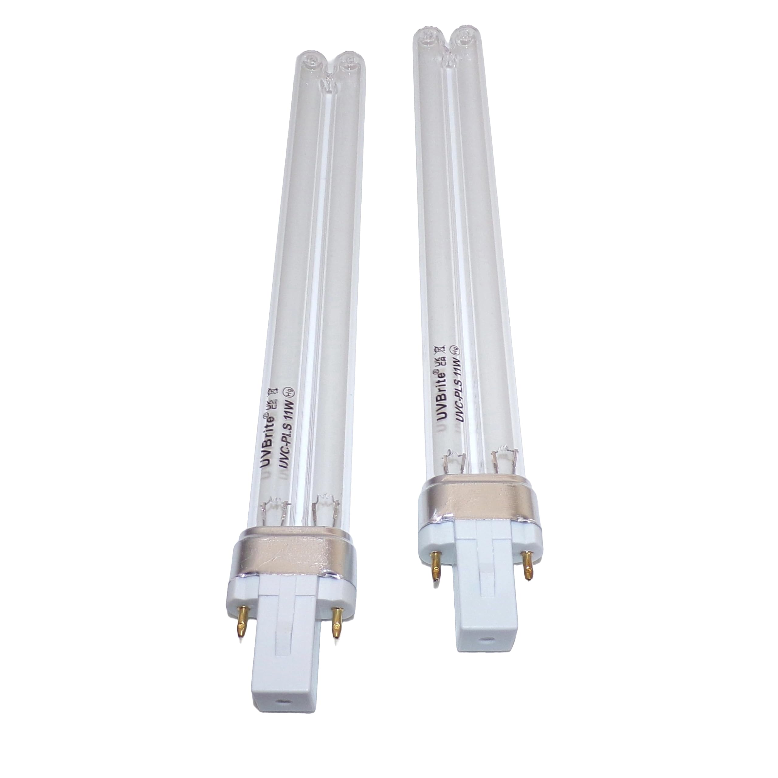 UVBrite® 2 x 11W PLS UV-C Bulb UV Lamp for Pond Filter UVC High Performance Quartz | Algae Blanket Weed Control