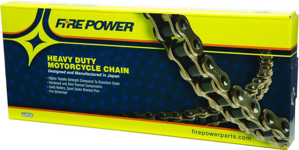 134 Link Precision Roller Heavy Duty 250 Chain Non O-Ring Compatible with 1985-00 XT350