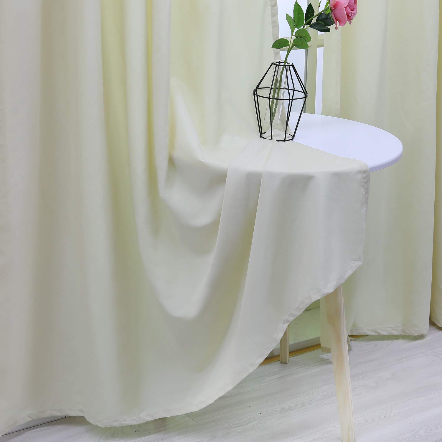 Tenda A Pacchetto In Microfibra Semioscurante - Verde Con Strisce, H 225 X L 140 Cm - Lavabile In Lavatrice - 4