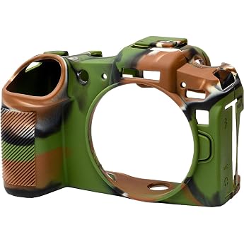 easyCover - Silicone camera case - Protection for your camera - Canon RP - Camouflage