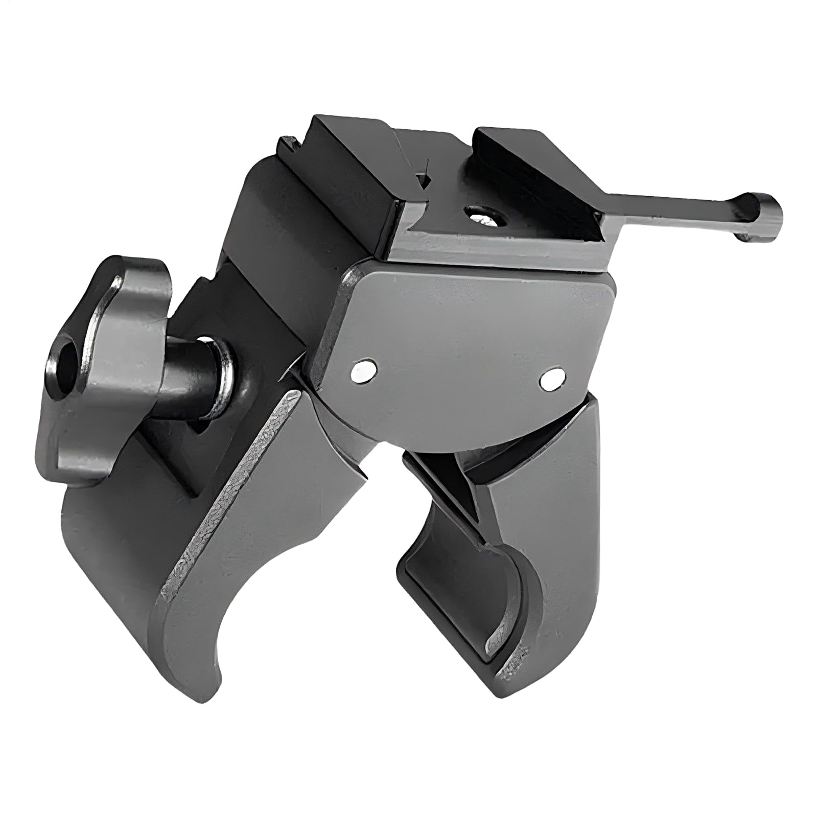 Pinza de aluminio estable para fijar de forma segura la batería V-Mount en trípodes de vídeo