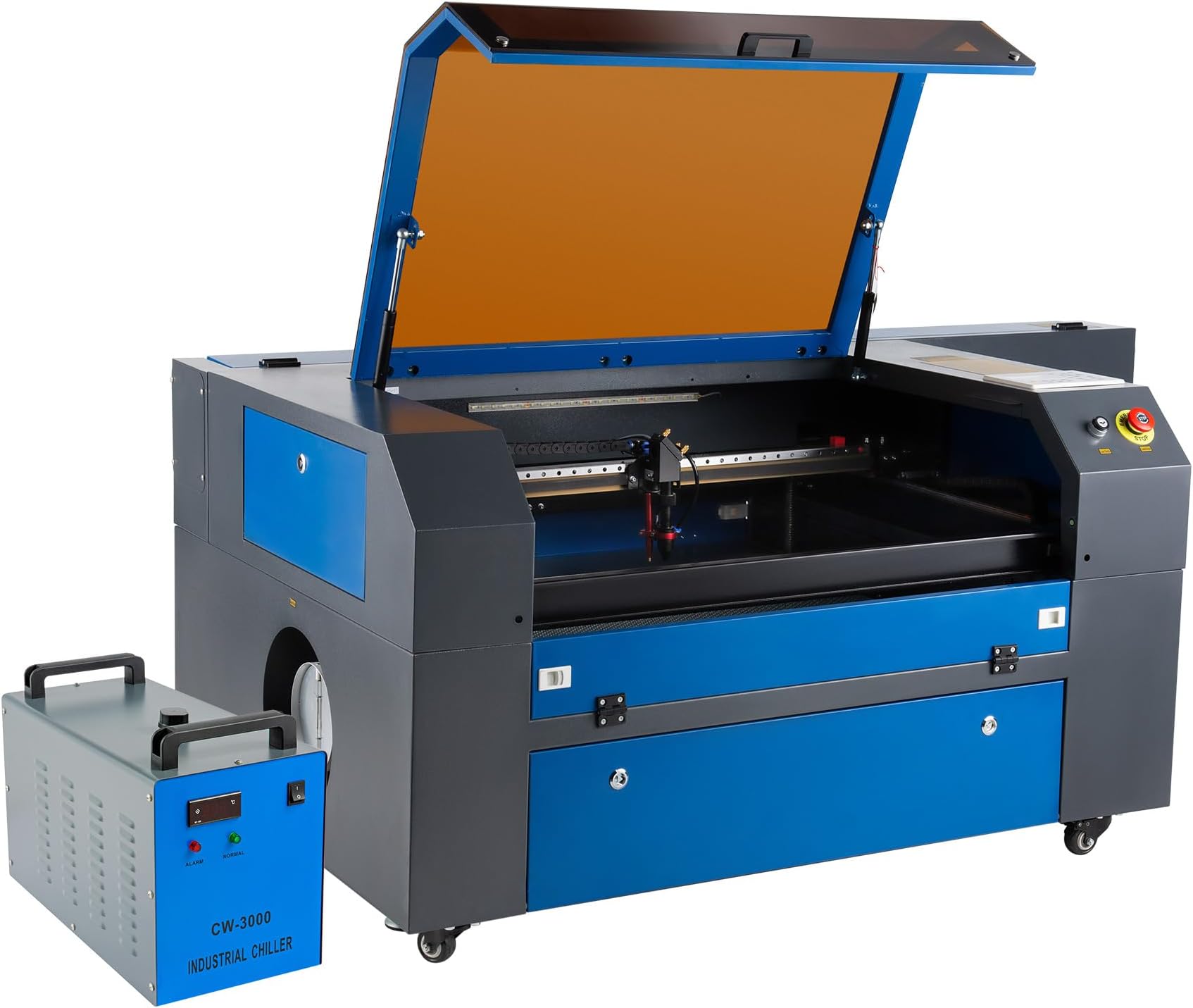OMTech 100 Watt Co2 Laser Engraver Machine 700 x 500mm Laser Cutting