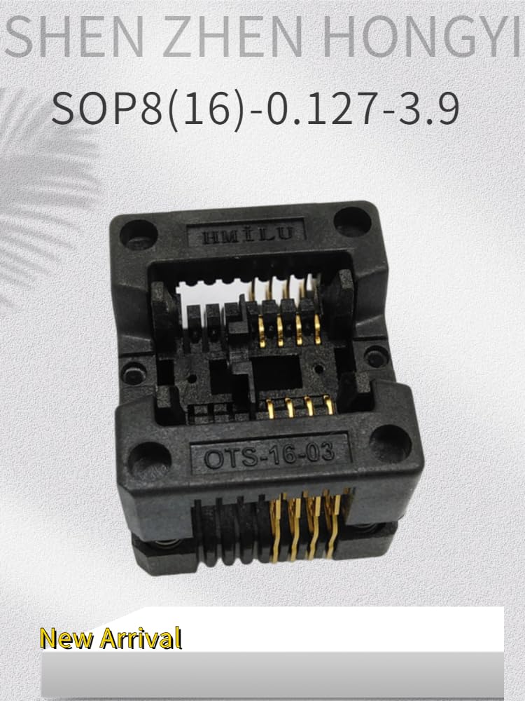 Wiring Connecting Terminals - SOP8(16) Adaptateur De Programmeur 1.27mm IC PIN Pitch Prise Size 3.9mm Programmer Adapter Socket