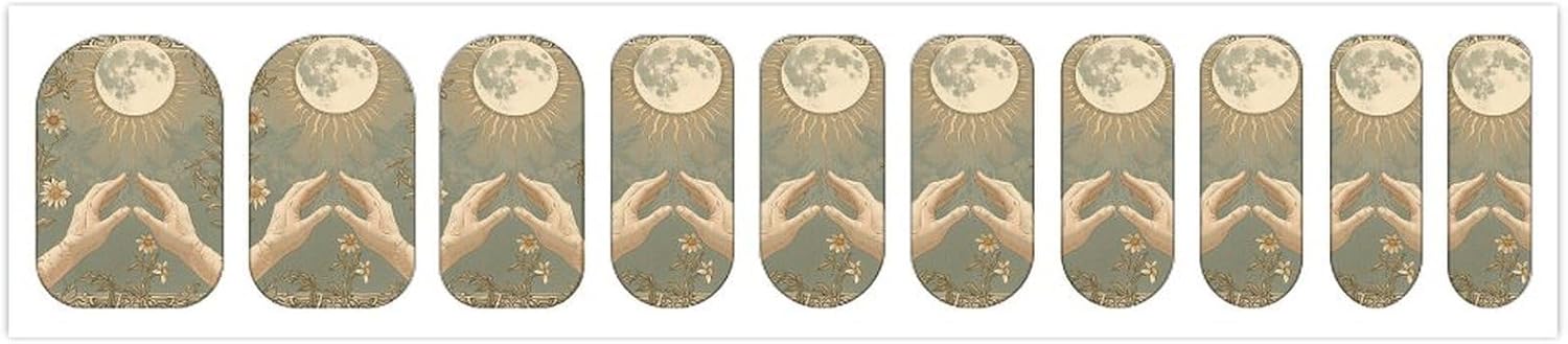 Nail Strips Bundle Full Wrap Long Lasting Nail Polish Strips Easy Application and Removal Salon Quality Self Adhesive Art Stickers for Women Gifts