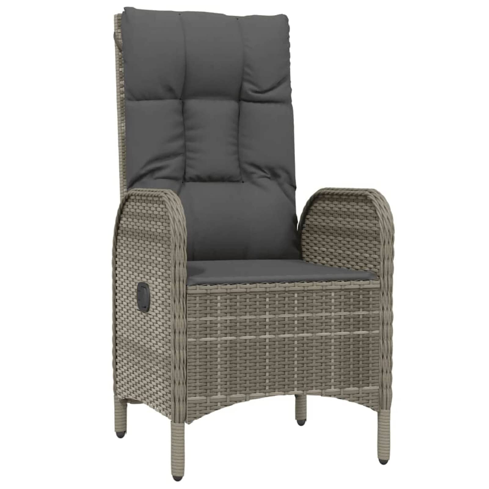 3185025 Set da Pranzo da Giardino 5 pz con Cuscini in Polyrattan Grigio Testata in Legno,Testata Letto Matrimoniale Muebles Dormitorio Spalliera Letto Testiere per Letto Matrimoniale