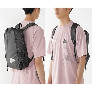 新品 アンドワンダー シル デイパック リュックサック バックパック ホワイト and wander AND WANDER（アンドワンダー） シル デイパック