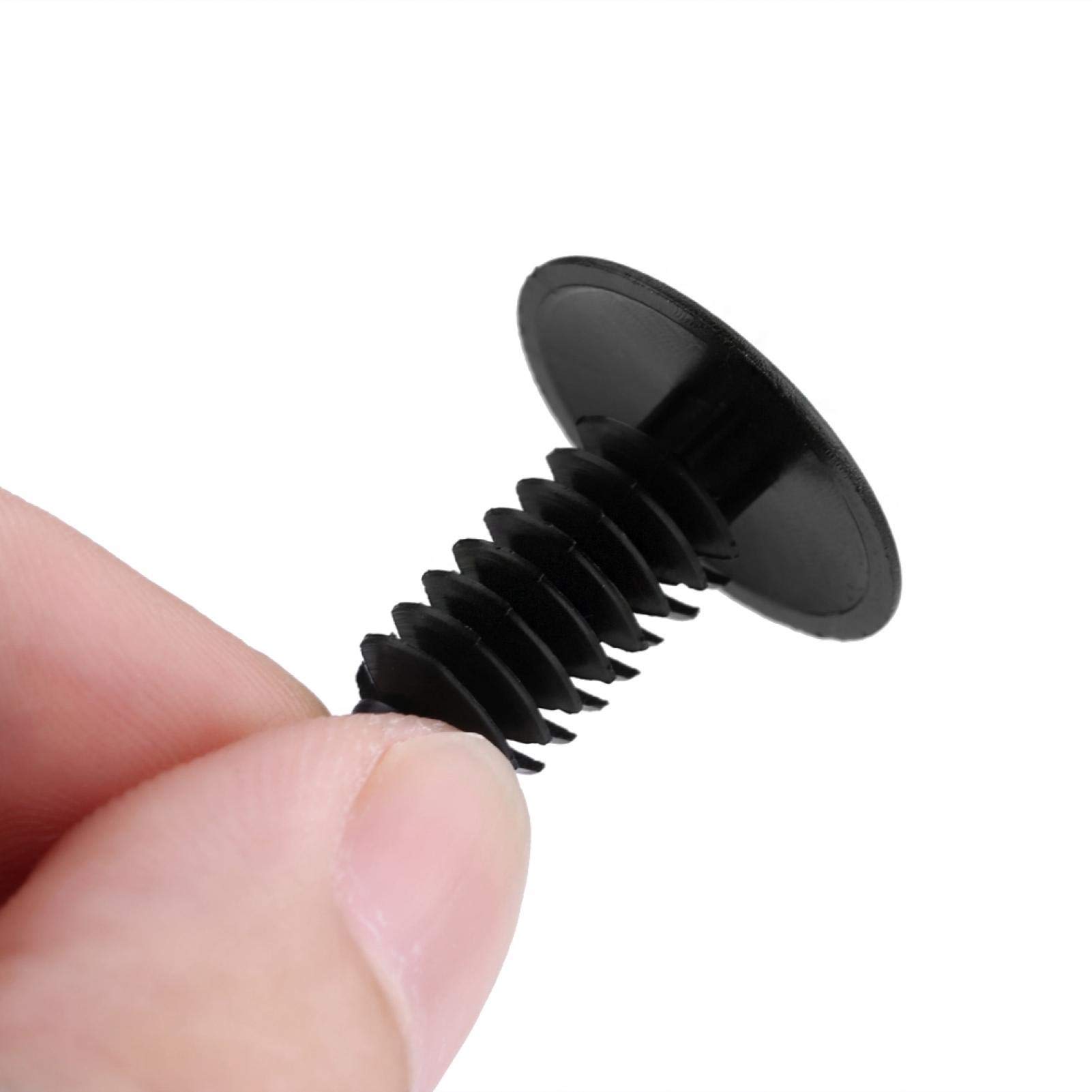 100 PZ Clips Plastico Clip per Pannello Porta Paraurti Trim Pannello Clip Clip di Fissaggio Auto Paraurti Clip per Rivetti Rivetti Plastica Carrozzeria Clip Fissaggio del Paraurti Panel Retainer Clip
