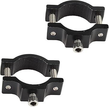 Handlebar Holder  17 35mm Applicable, Motorcycle Fog Lamp LED Work Light, Front Light, Auxiliary Light, Back Light, Dedicated, Stainless Steel, Pipe Fixing Hardware, No Drilling Required, Easy