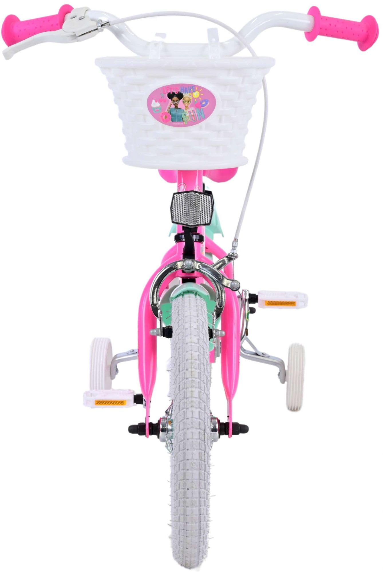 Hoppa! Barbie Kinderfiets - Meisjes - 14 inch - Roze (31454-SACB)