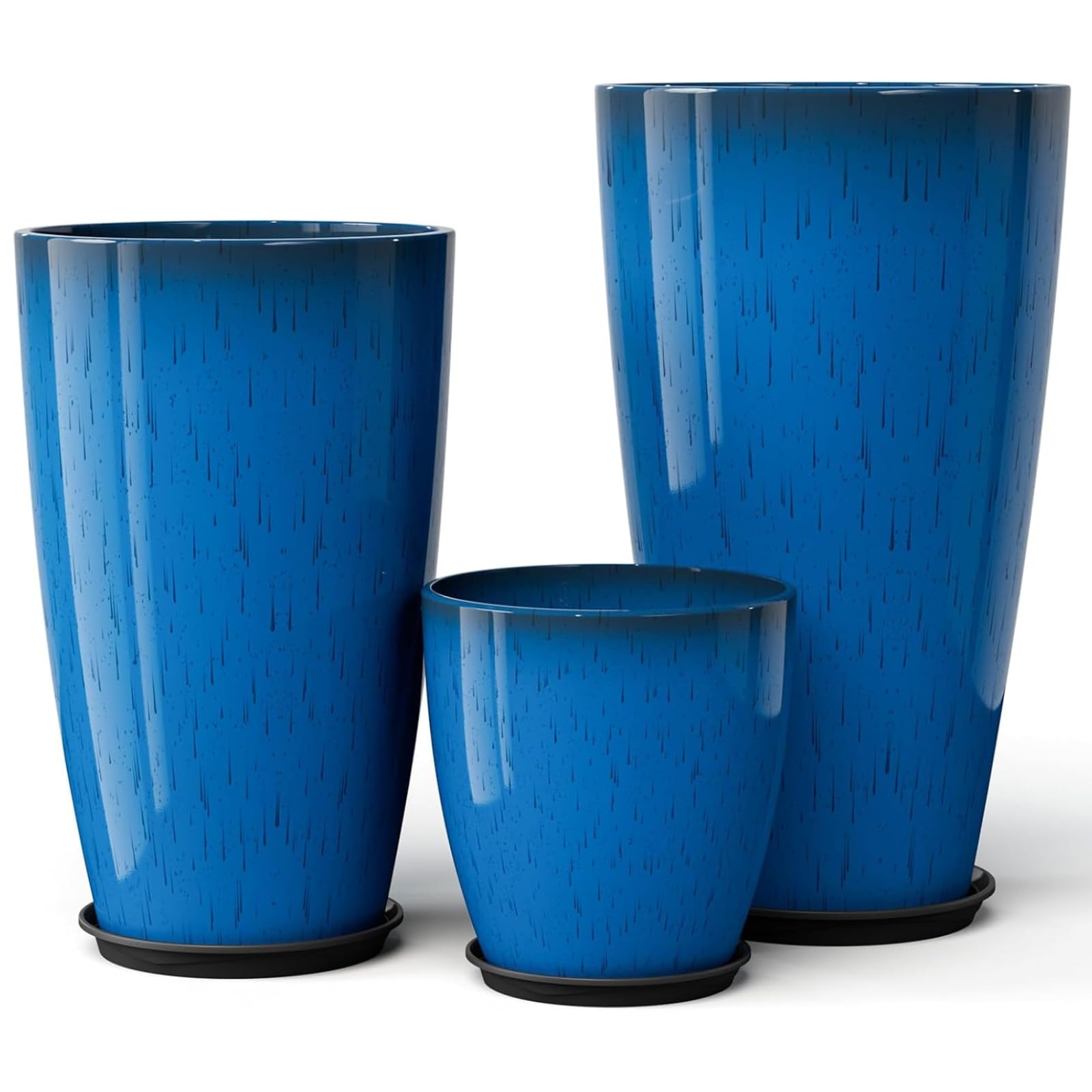 QCQHDU Large Planter Set of 3