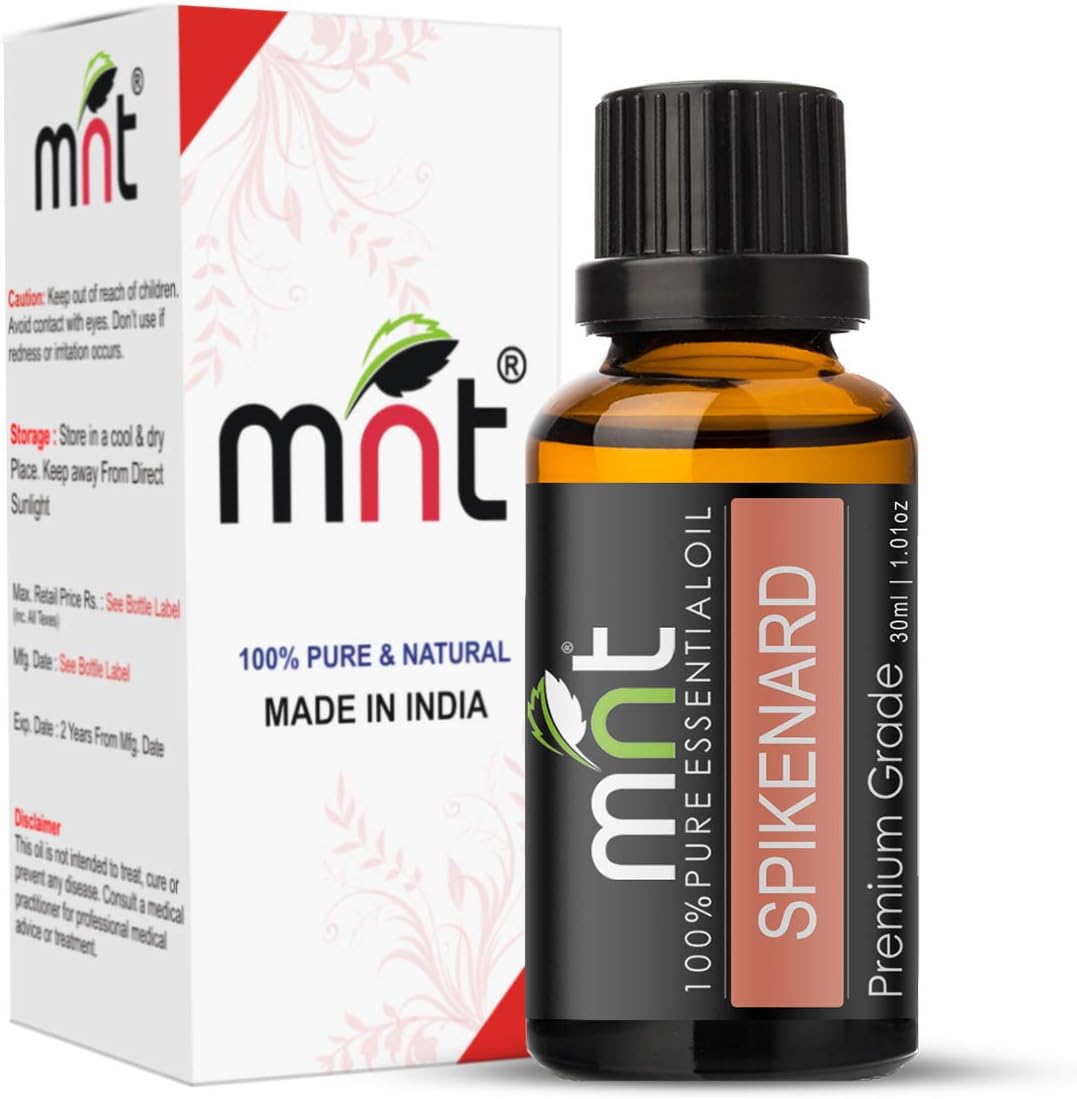 MNT Spikenard (Jatamansi) Essential Oil Pure Natural For Skin Care & Hair Care (30ML)