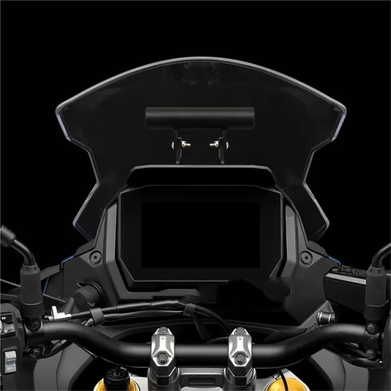Support de Navigation GPS pour Suzuki pour GSX-S1000 GX 2024 Support De Navigation Noir pour Moto Pièces De Modification Support de Plaque de Navigation GPS