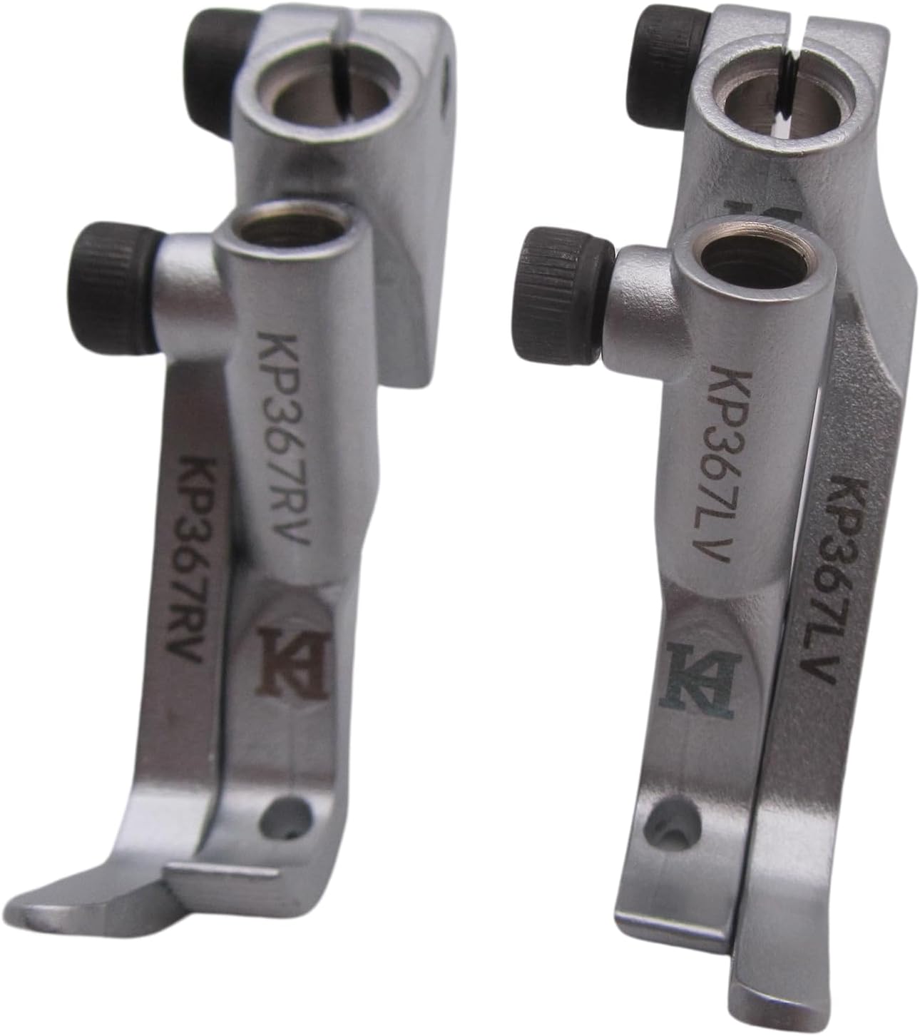 CKPSMS Brand - 1SET Left and Right Climbing Cross Seams Cording Feet #KP367LV+KP367RV Compatible with/Replacement for Durkopp Adler Brand 367 467 767 867 868 1767 Juki Brand LU-2210
