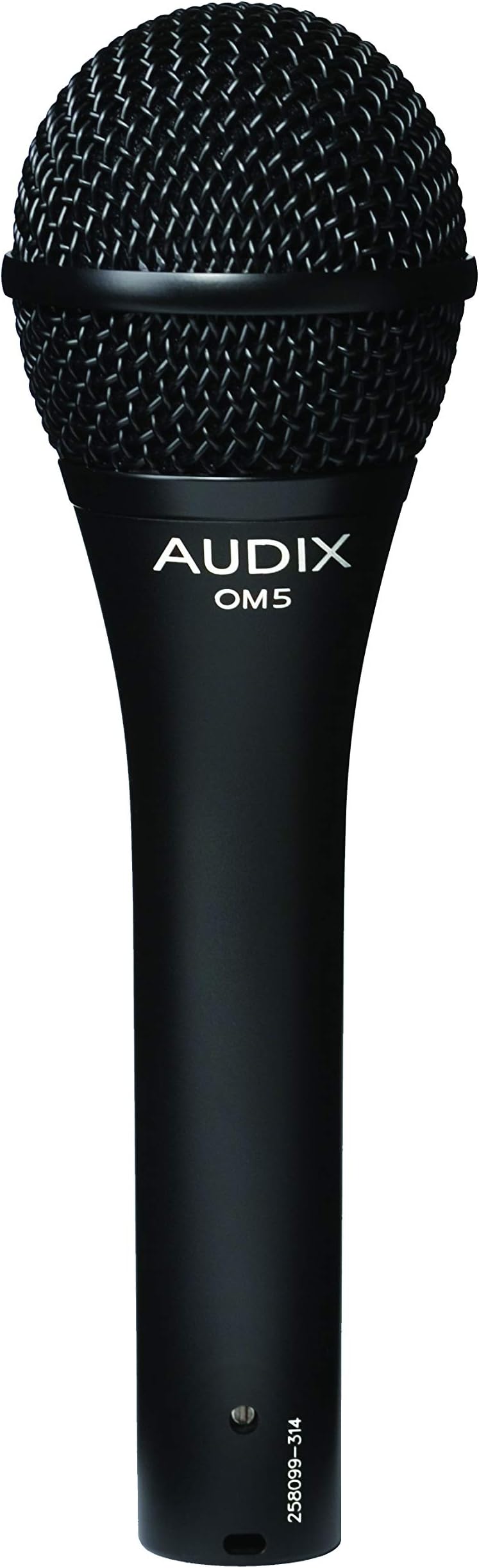 AUDIX OM5 Hyper-Cardioid Dynamic Wired-3.5mm Single Pin Microphone (Black)