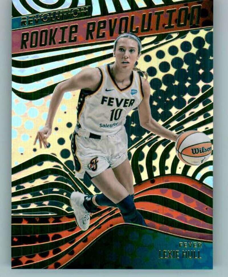 2022 Panini WNBA Revolution Rookie Revolution #12 Lexie Hull Indiana Fever Basketball Trading Card