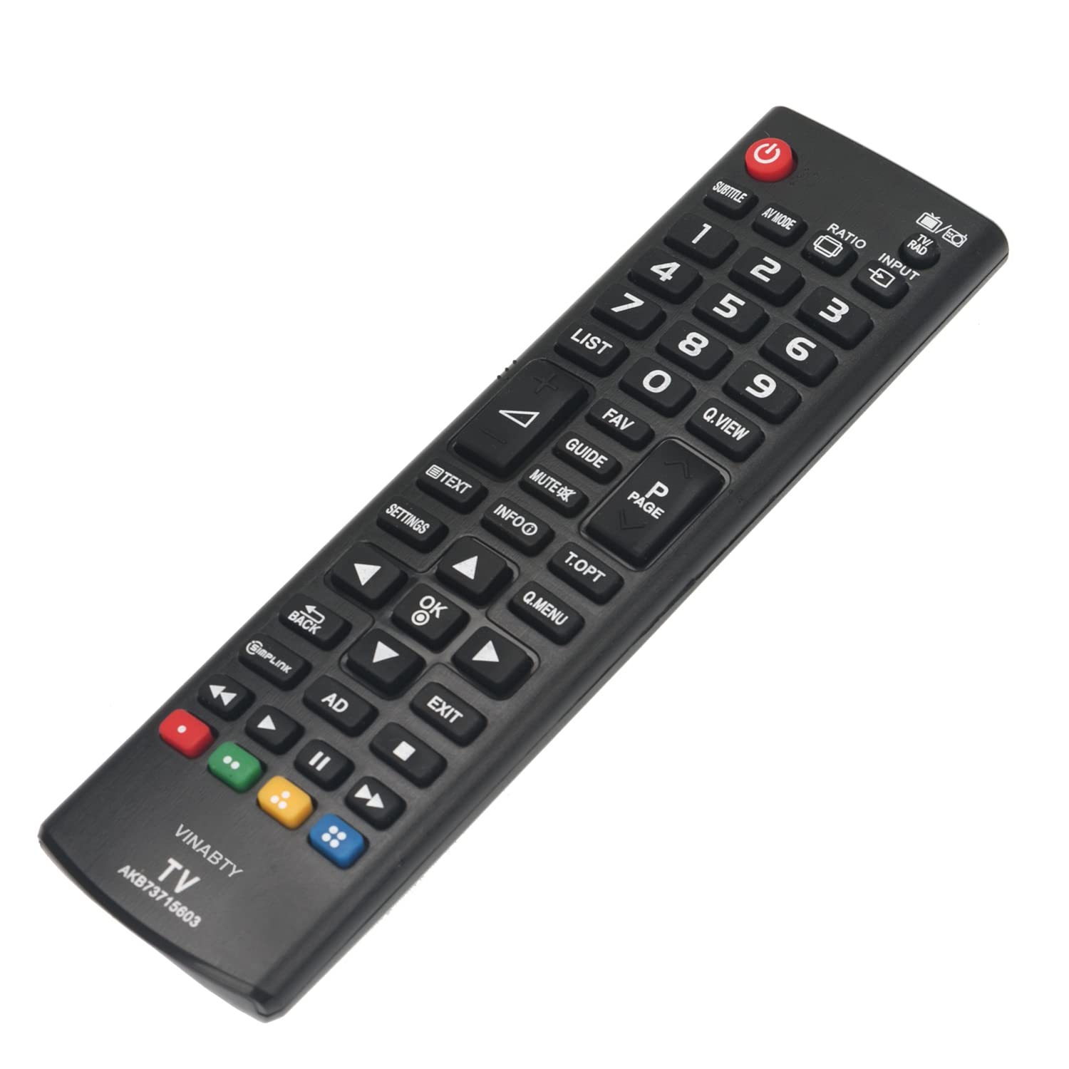 VINABTY Telecomando Universale Sostitutivo Per TV LG: Modelli 19MN43D, 22LY330C, 32LB5610, 42LN5400 E Molti Altri - 2