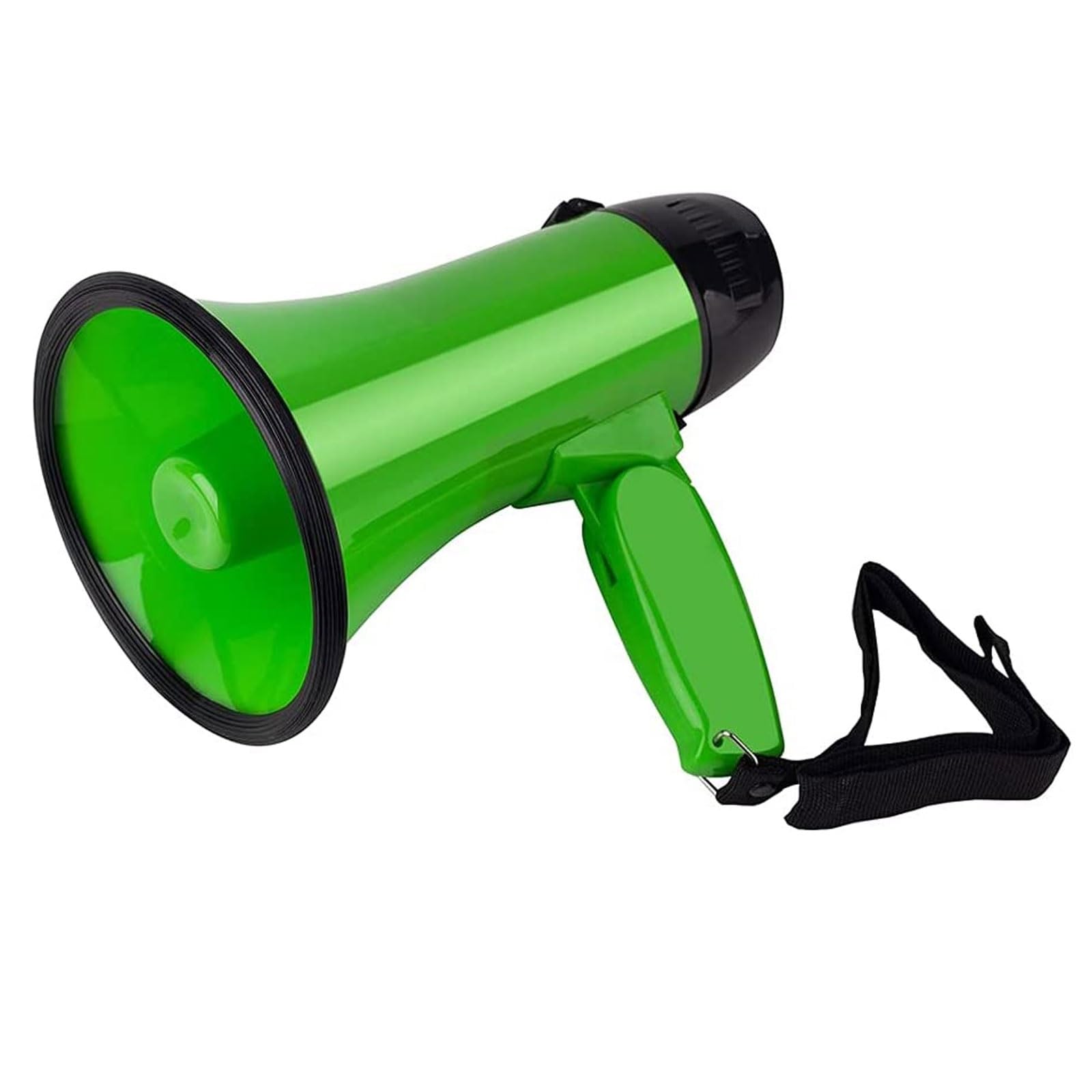Przenośny megafon 25 W z syreną i nagrywaniem, Bullhorn dla przewodników i sportów na świeżym powietrzu
