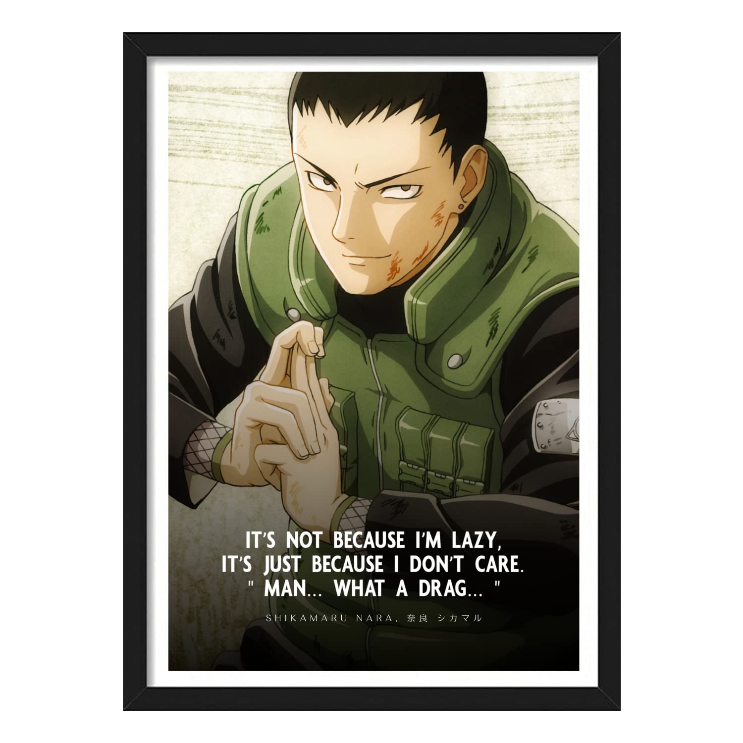 Naruto Shippuden Framed Poster - Minato Namikaze Art -12