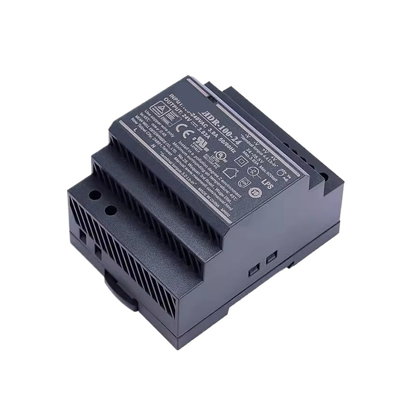 BFSYDLUJ HDR-100-24 HDR-100-12 HDR-100-15 HDR-100-48 HDR-100 100W 24V Power Supply(HDR-100-12 (12V))