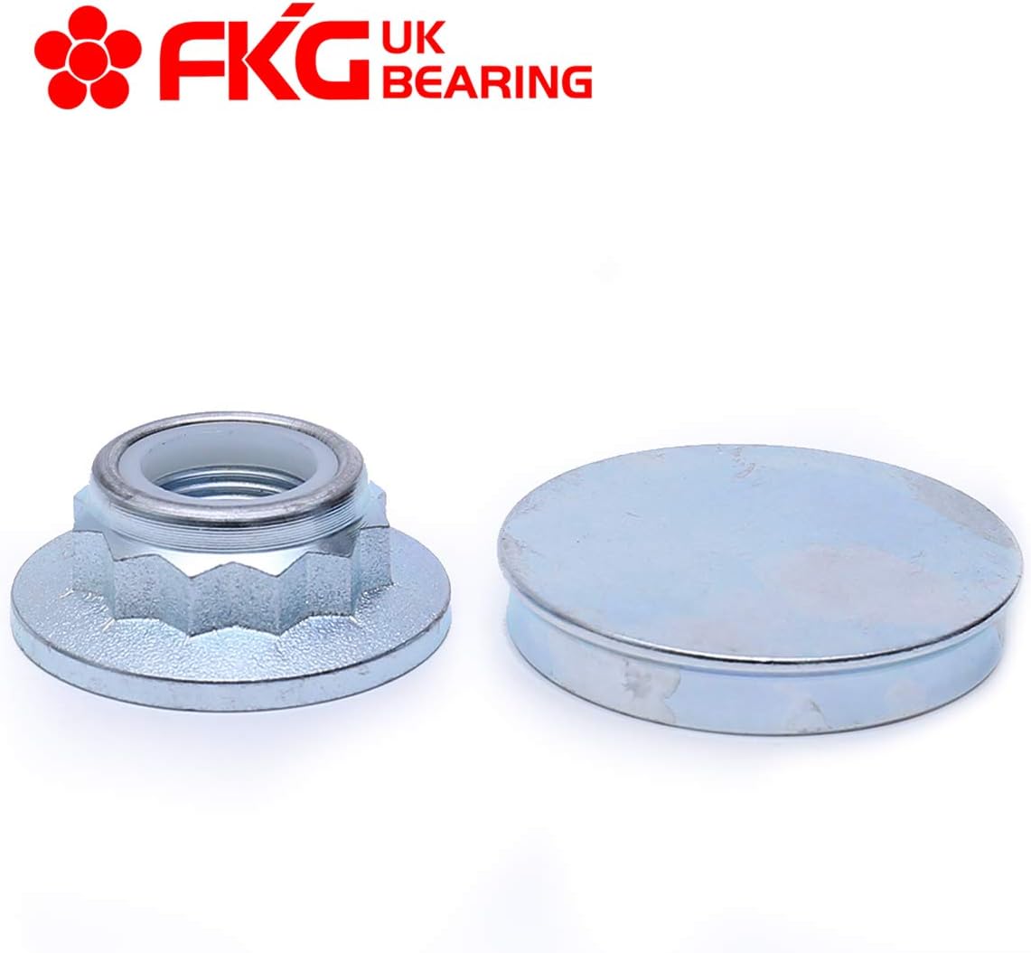 FKG 512012 Rear Wheel Bearing Hub Assembly for 2000-2006 Audi TT, 1998-2010 VW Beetle, 2000-2005 VW Golf, 1999-2004 VW Jetta, Set of 2