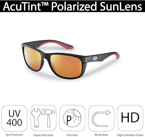 Miniatura 3 de Flying Fisherman Gafas de sol polarizadas con bloqueador UV AcuTint para pesca y deportes al aire libre