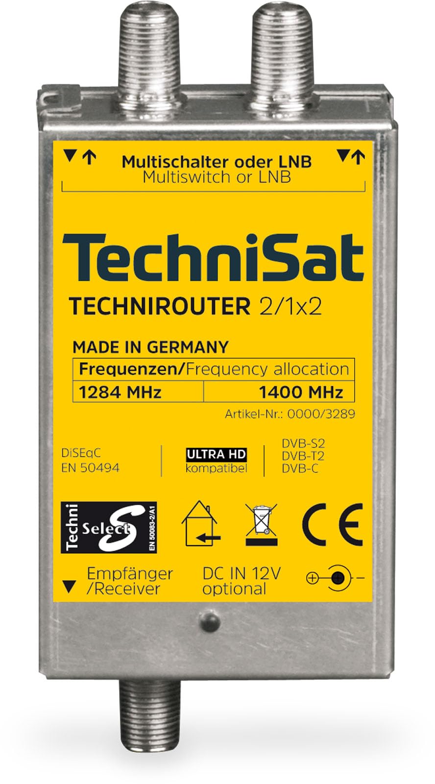 TechniSat TechniRouter Mini 2/1x2 UniCable Adapter