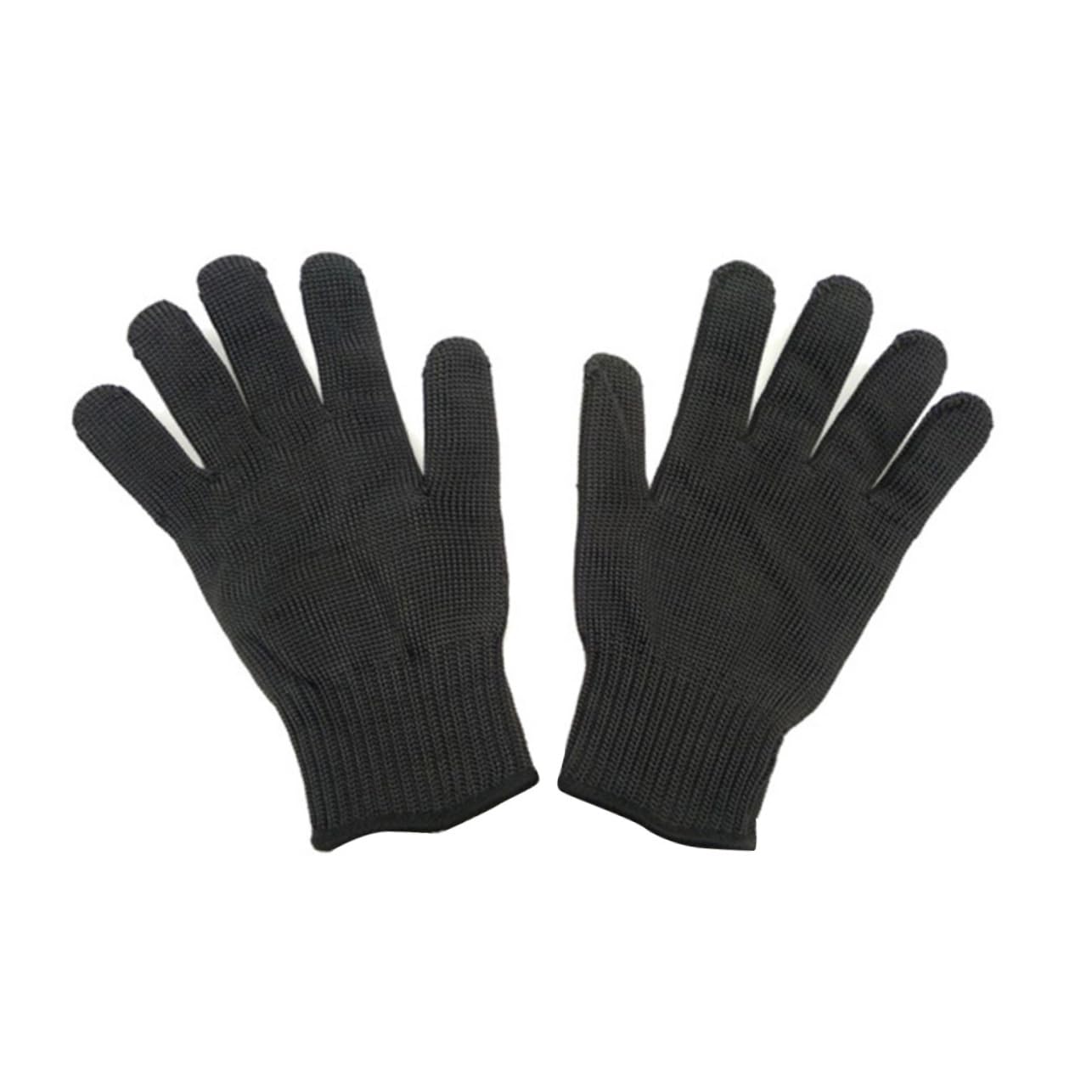 DOITOOL Cut Protection Gloves Level 5 Safety Kitchen Safety Gloves Anti-cut Breathable Comfortable Black Pair