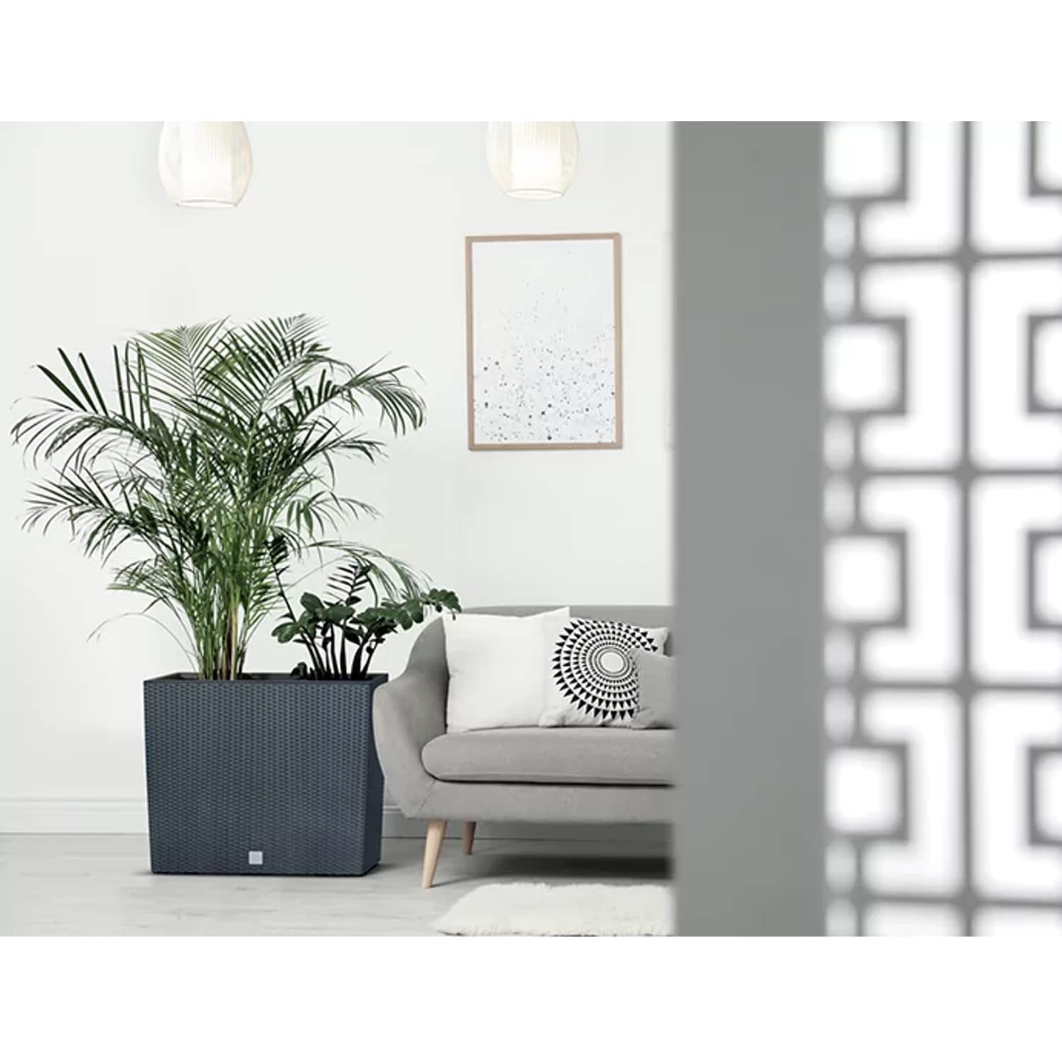GARDINERA POUR CAS DE BALCON, DIMENSIONS (MM) 580X180X498, BLANC