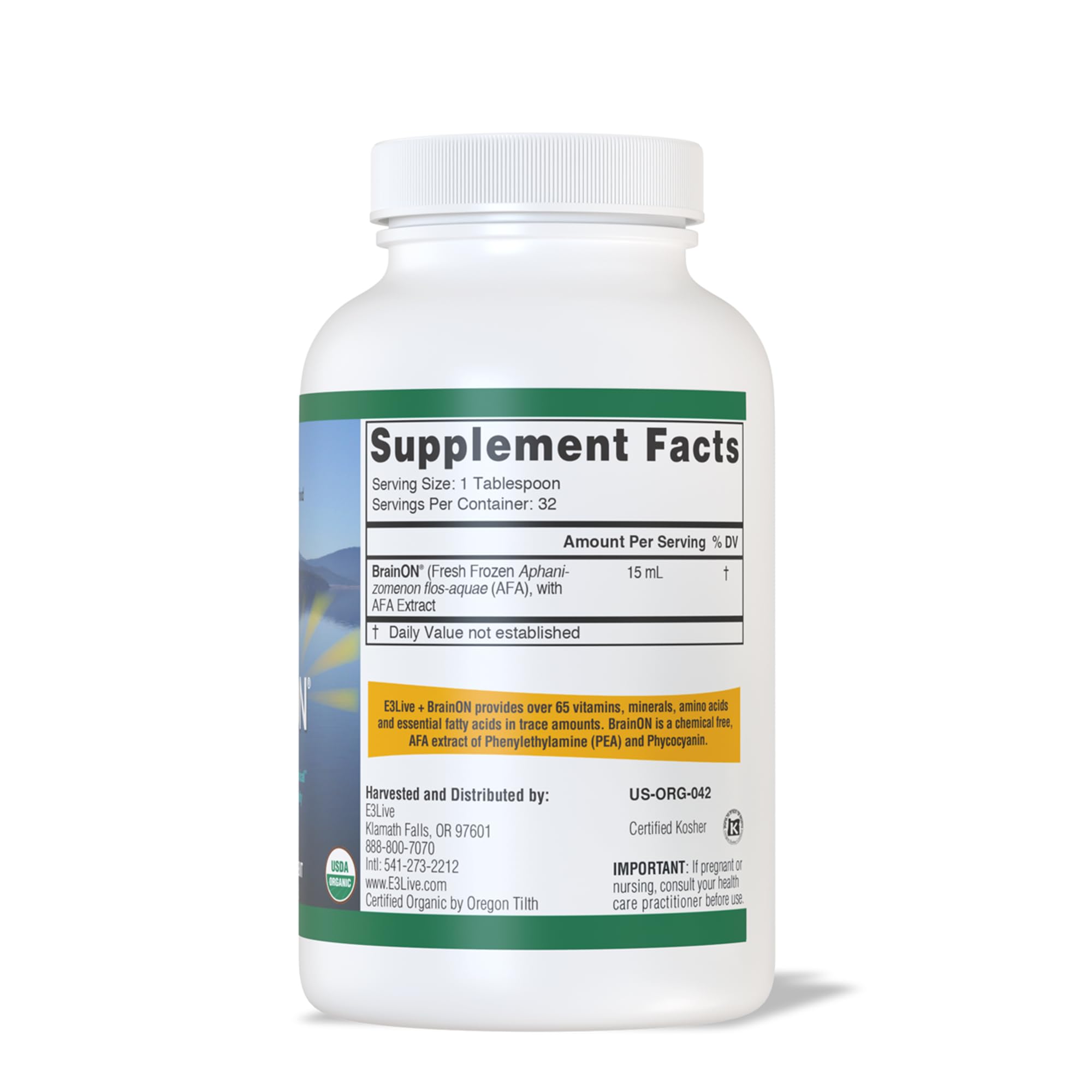 Amazon.com: BrainON Original - Premium Brain Nutrition Blend for