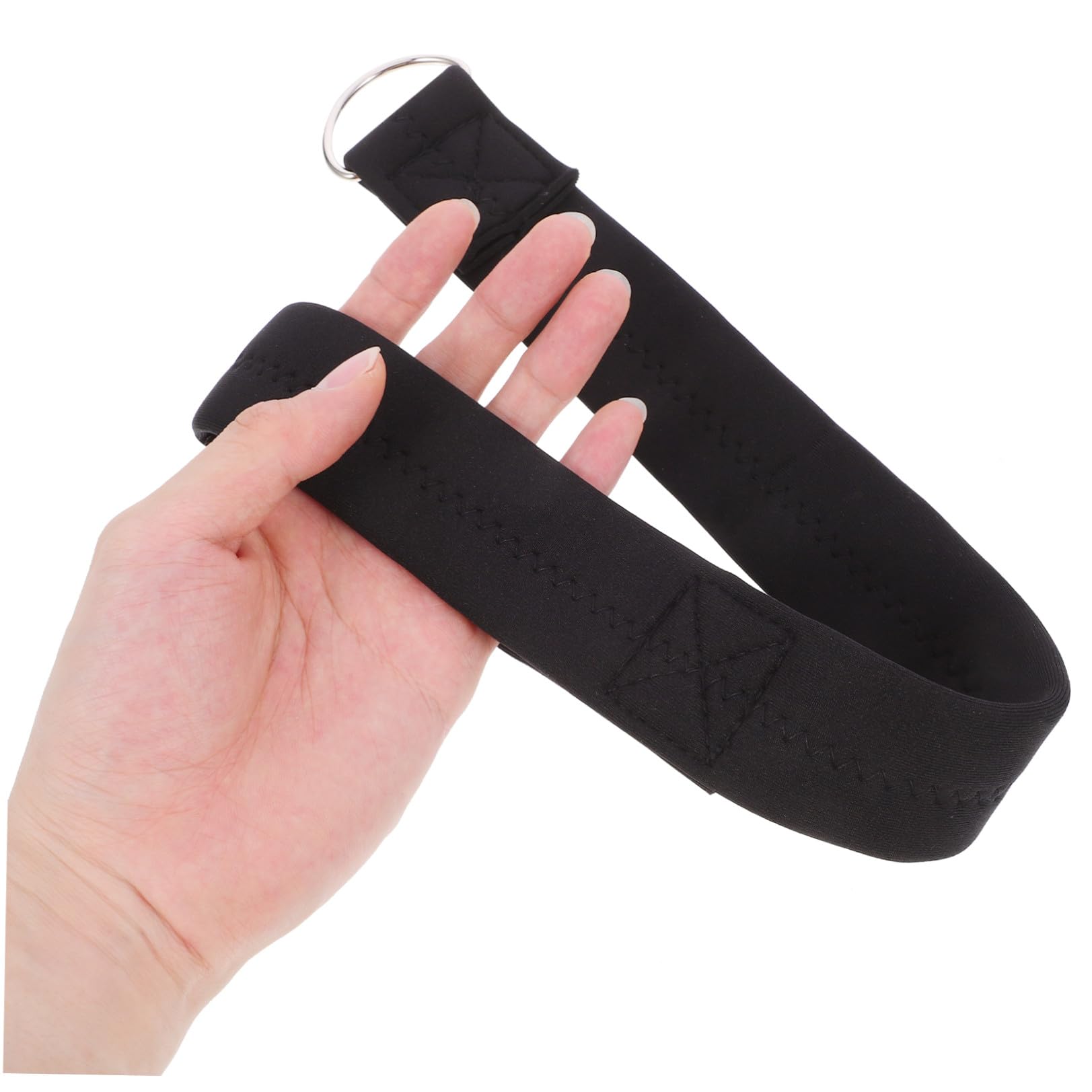 Braccialetto di Sicurezza per Passeggino Ragazzo Ragazza Nero | Neoprene Anti-scivolo, per Carrello della Spesa, Fascia da Polso Compatta