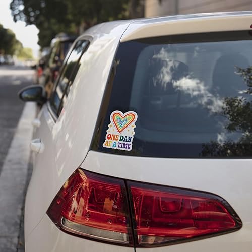 Miniatura 8 de 3 calcomanías de vinilo con cita motivacional de salud mental, impermeable, para laptop, botella de agua, espejo, diario, regalo para estudiantes,