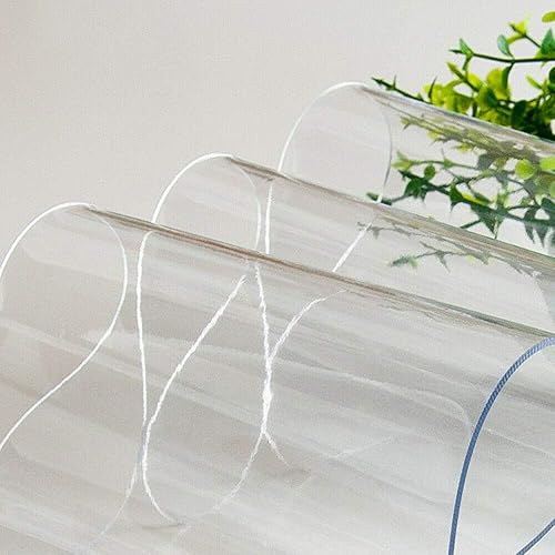 Miniatura 4 de CNCEST 9Pcs Strip Door Cortinas Cooler Clear PVC Plastic Cortinas para centro comercial