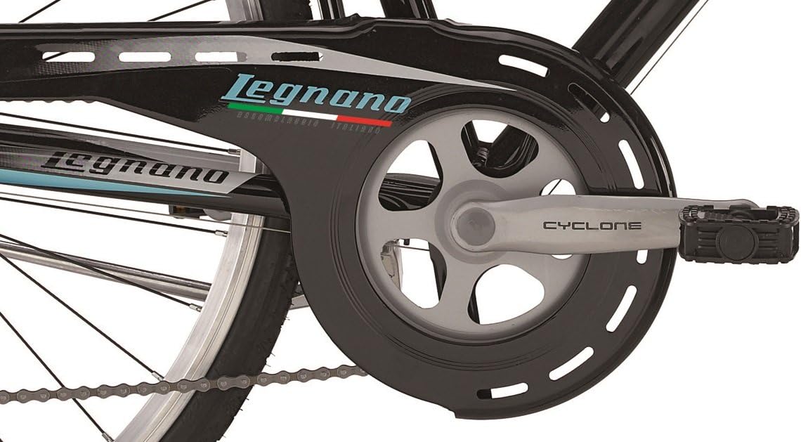Legnano Ciclo 441 Smeralda, City Bike Donna, Nero/Grigio, 48 : Amazon.it:  Sport e tempo libero