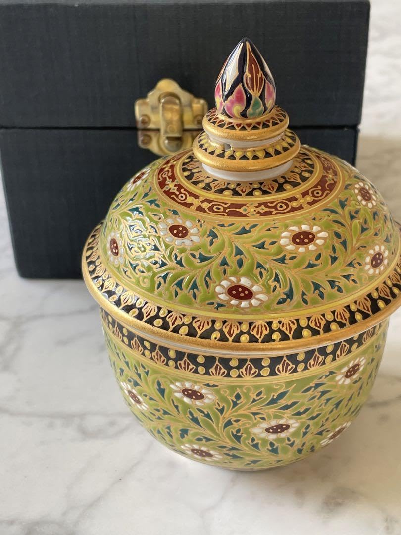 Amazon.co.jp: タイ ベンジャロン焼 小物入れ : おもちゃ