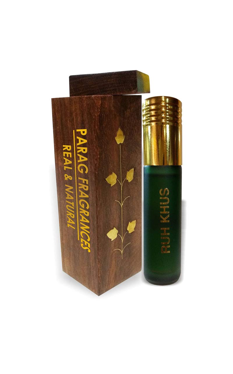 ORIGINAL RUH KHUS 8ml WITH HANDCRAFTED WOODEN BOX PURE ALCOHOL FREE ATTAR-image-45