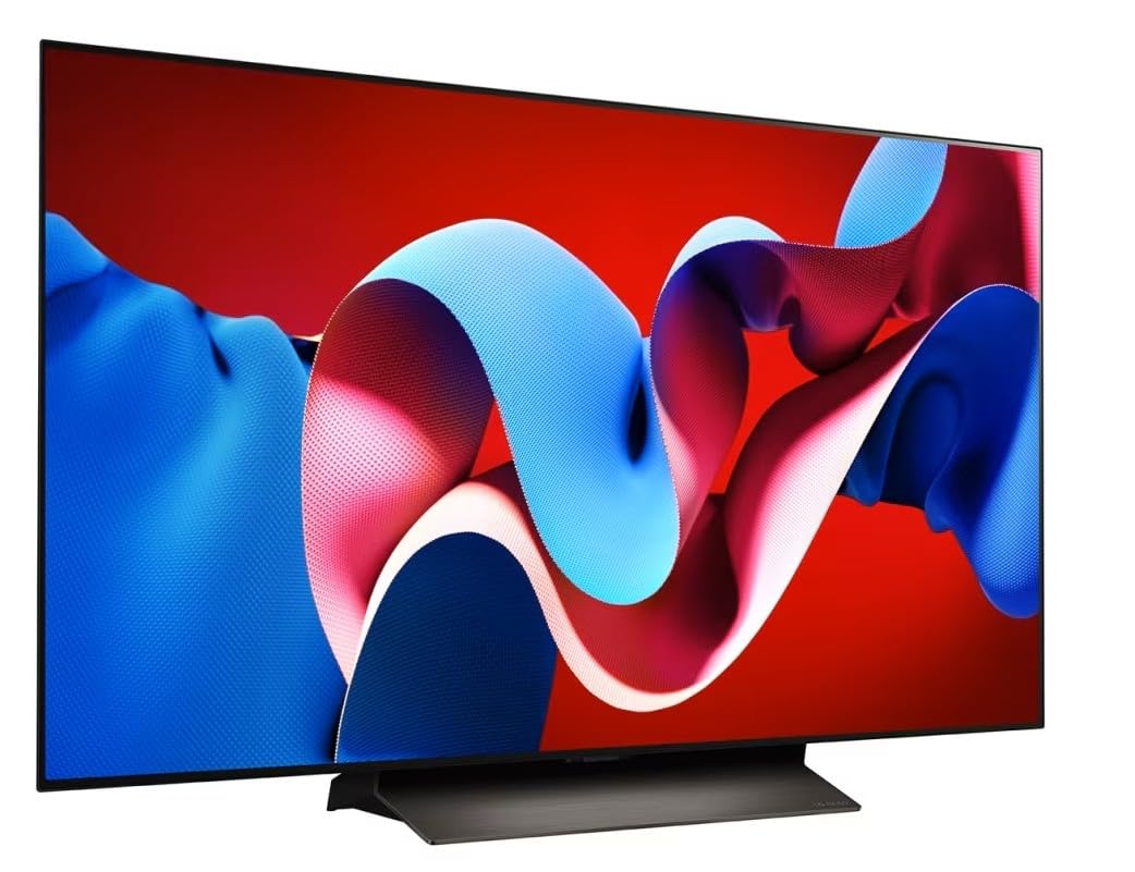 TV OLED Evo LG OLED48C4 121 cm 4K UHD Smart TV 2024 Noir et Brun