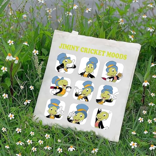 Bolsa tote de lona Jiminy Cricket miniatura 7