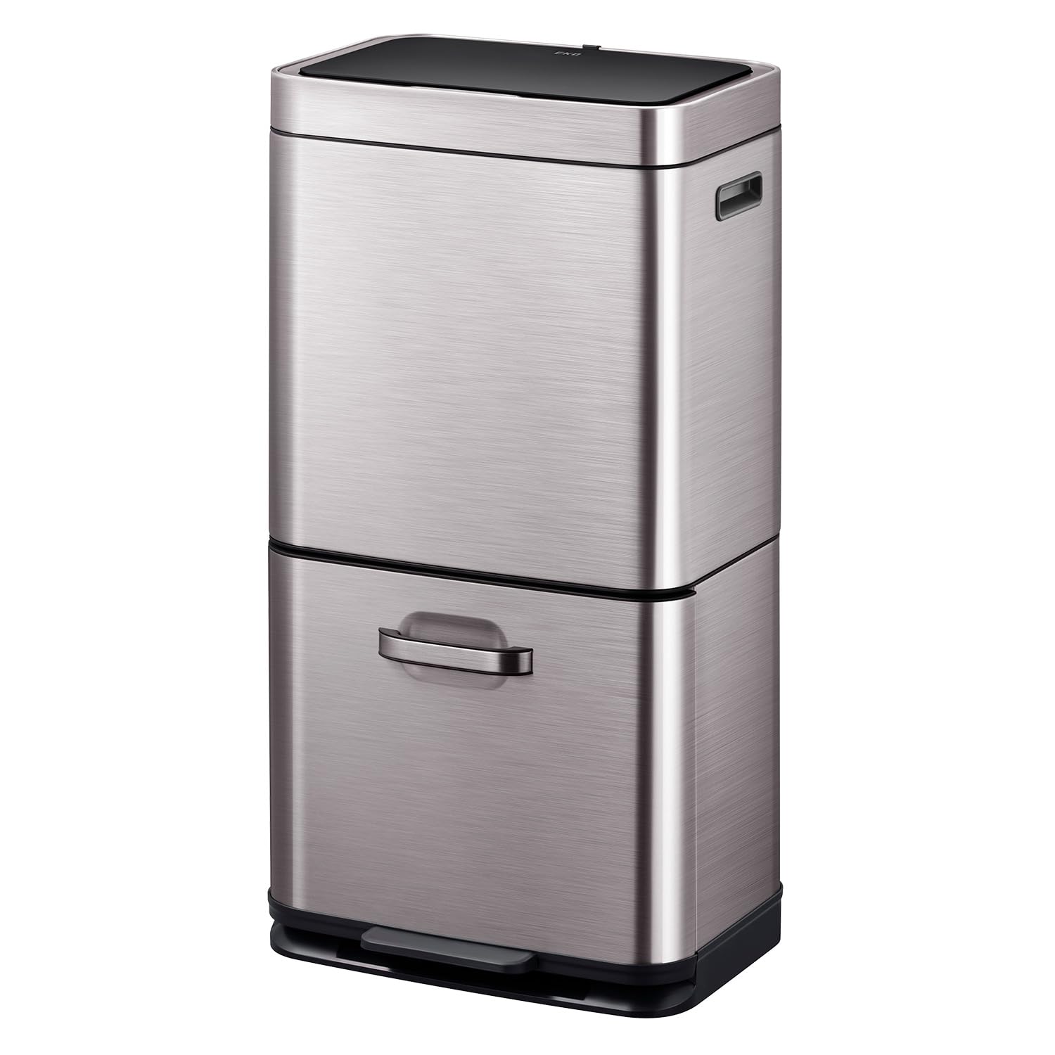 EKO Himalaya Sensor Recycling Bin a spacious 60L (35L + 25L) stacked two compartment bin with an energy efficient and innovative motion sensor opening.