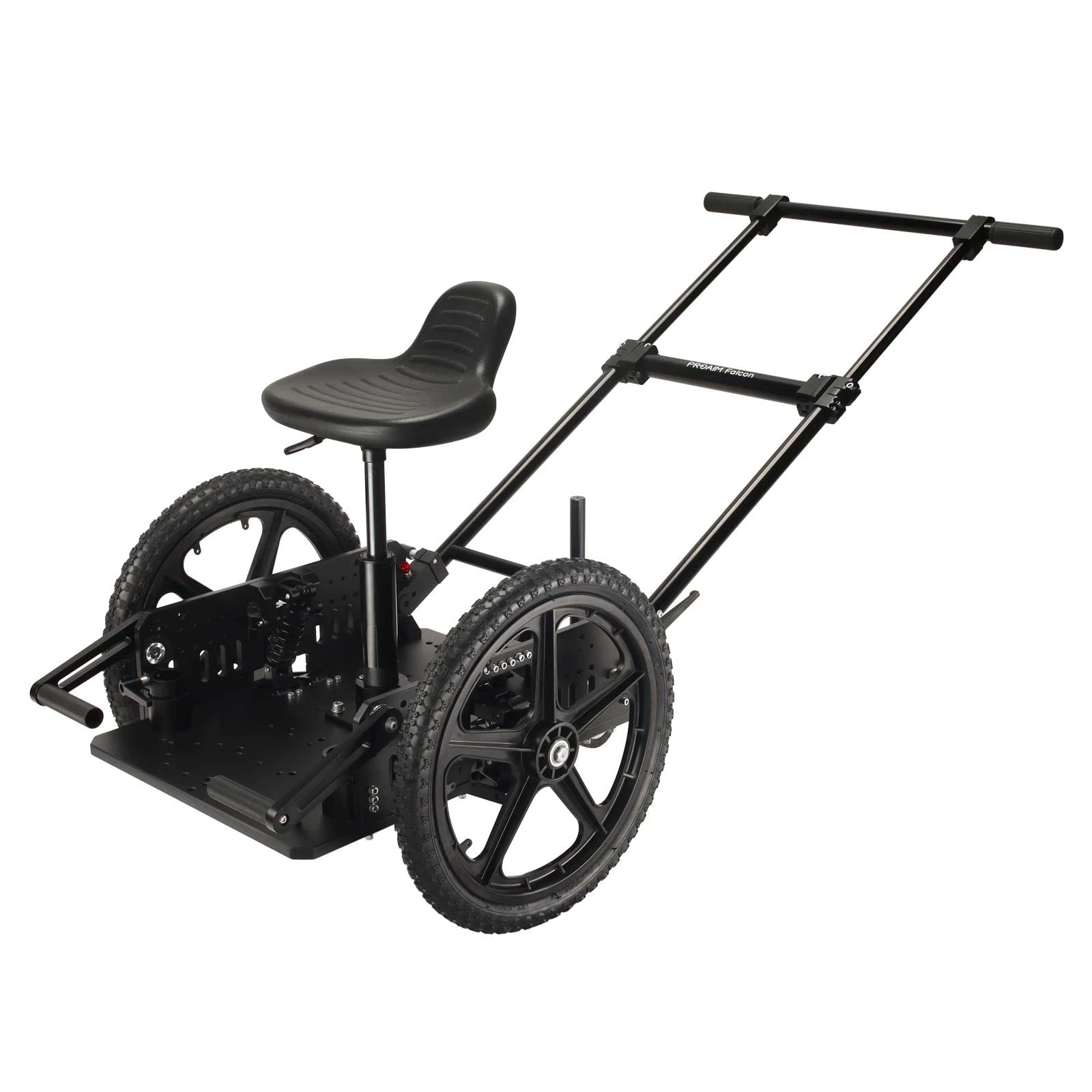 PROAIM Falcon Pro Stabilized Camera Rickshaw for Gimbal, Handheld & Steadicam. W/ Foot Rest, Better Handle Grip & 42mm Rod Mount. Shock Absorber for Stable Tracking Shots. 440lb Payload (RCSW-FLCN-01)