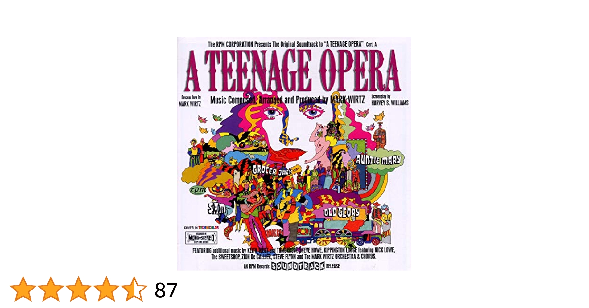 Amazon.com: A Teenage Opera (Original Motion Picture