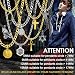 ChainsHouse Cadena Gruesa Hombre Cadena Cubana 5mm Ancho 61cm Largo Regalo Novio...