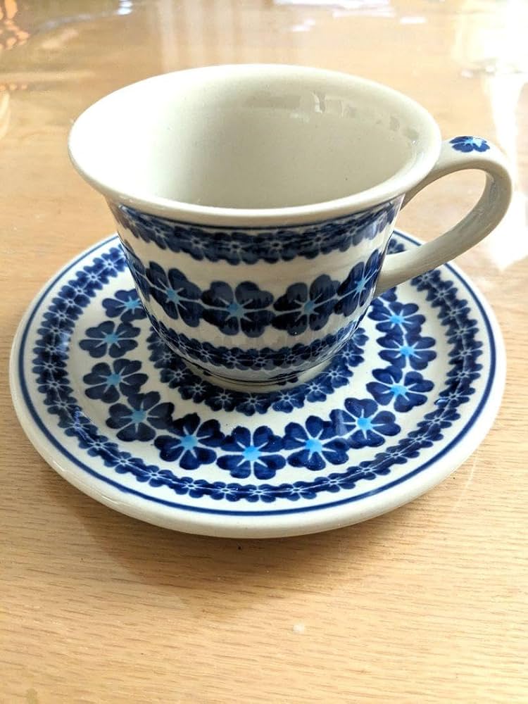 ポーリッシュポタリー カップ＆ソーサー ポーリッシュポタリー