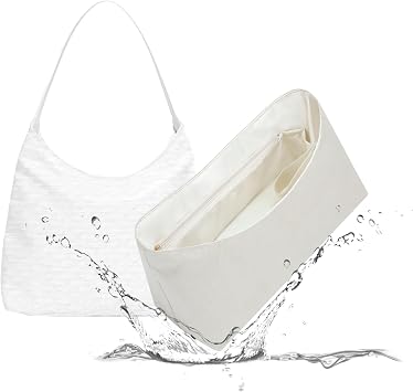 Lightweight Bag Insert for Boheme Hobo, Side Zipper, Nata